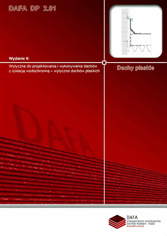 Nowe wytyczne dachów płaskich Stowarzyszenia DAFA