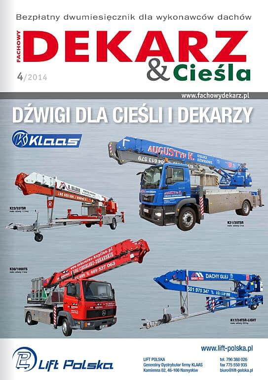 Fachowy Dekarz & Cieśla 2014-4 okładka