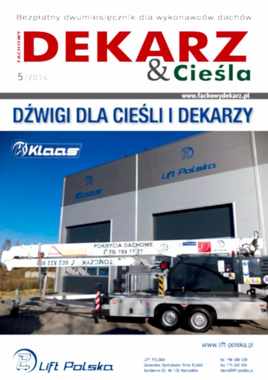 Fachowy Dekarz & Cieśla 2014-5 okładka