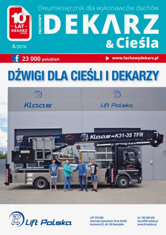 Fachowy Dekarz & Cieśla 4-2016