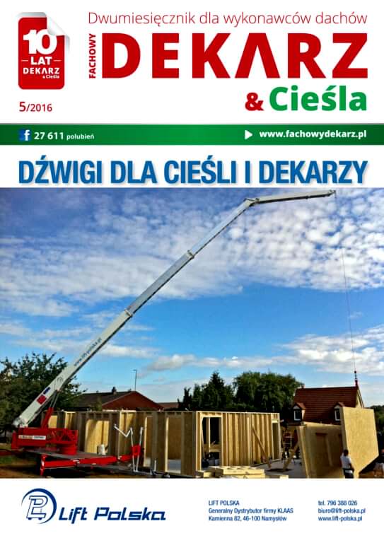 fachowy dekarz i cieśla wydanie 2016-5-okladka