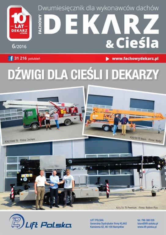 Fachowy Dekarz & Cieśla 6-2016