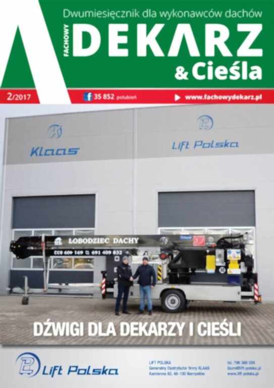 Fachowy Dekarz & Cieśla - 2/2017 okładka