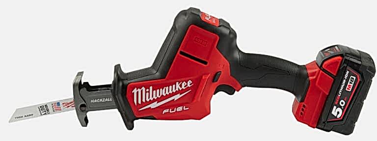 Bezszczotkowa, jednoręczna piła szablasta 18V od Milwaukee® idealna do cięcia