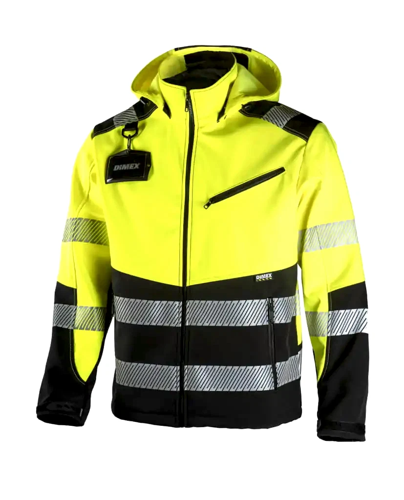 Profesjonalna kurtka Hi-Vis 6099 SAFETY SOFTSHELL JACKET