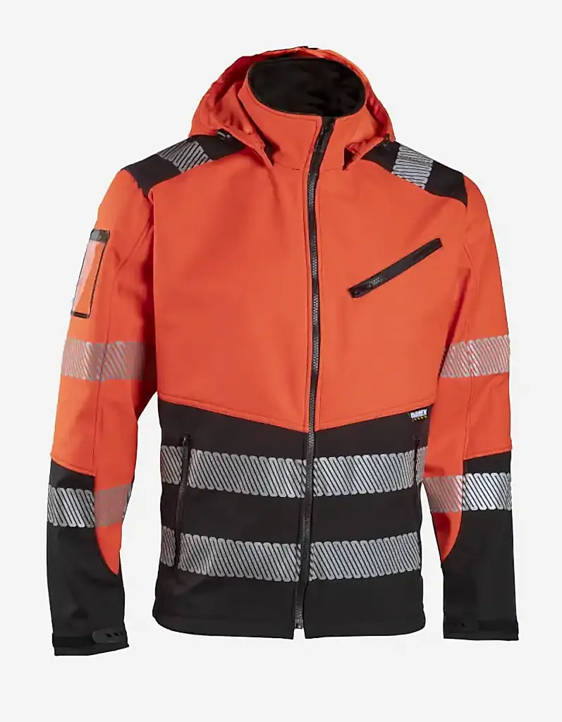 Profesjonalna kurtka Hi-Vis 6099E SAFETY SOFTSHELL JACKET