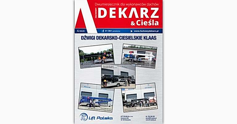 Fachowy Dekarz & Cieśla 4-2020