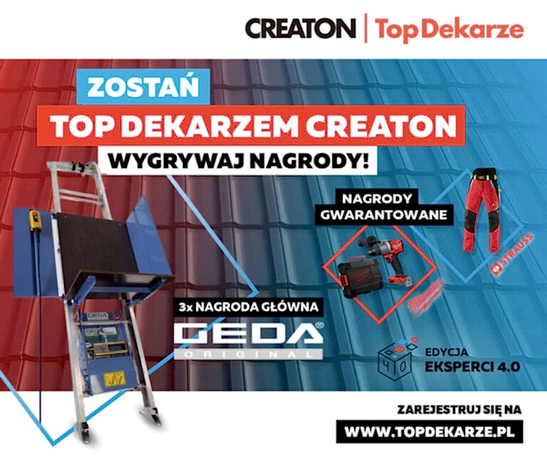 CREATON Polska - Top Dekarze - Edycja EKSPERCI 4.0