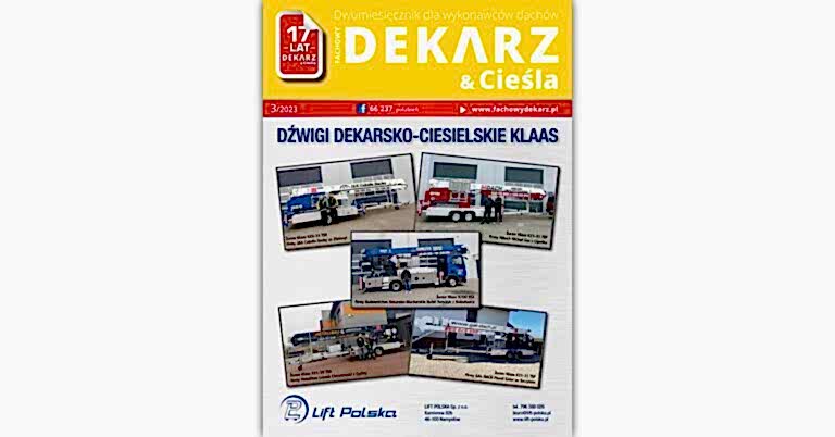 Fachowy Dekarz & Cieśla 3-2023