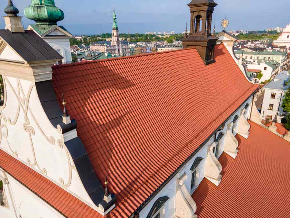 dachówka ceramiczna CREATON SINFONIE - czerwien naturalna 