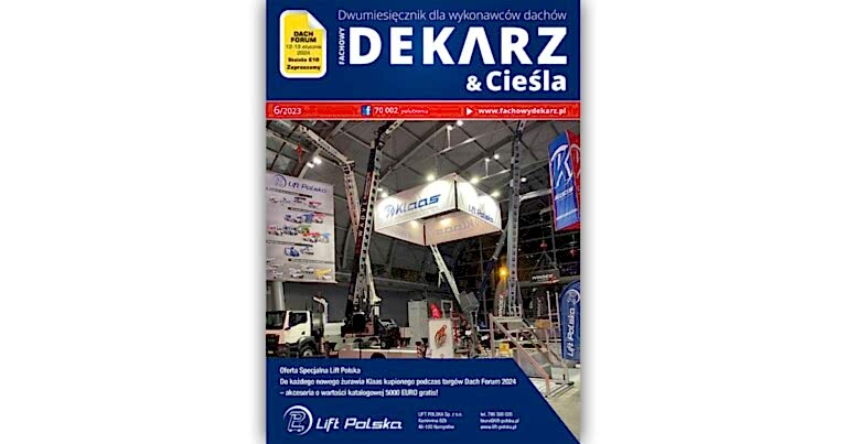 Fachowy Dekarz & Cieśla 6-2023